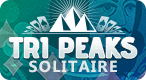 Tri-Peaks Solitaire: Reveal cards as you clear your way to the top!