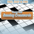 Penny Dell Sunday Crossword: Try the new Sunday Crossword, no pen, pencil, or eraser required.