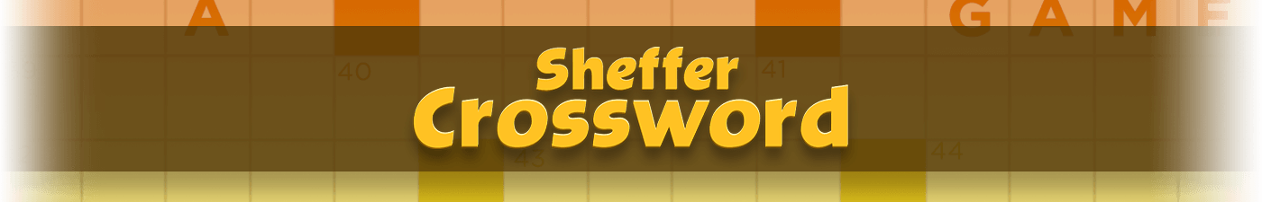 Sheffer Crossword Free Online Game Arkadium