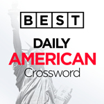 A free daily crossword puzzle that's not too hard and not too easy.