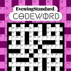 Play The Evening Standards Codeword Evening Standard - 