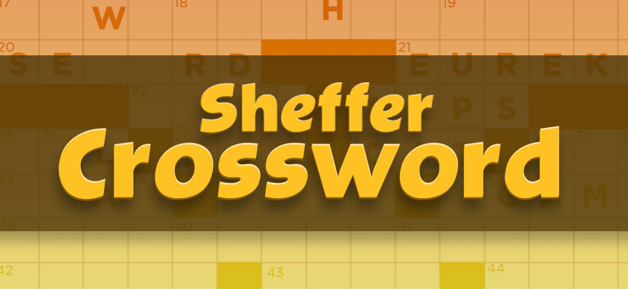 Sheffer Crossword